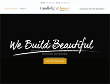 Tablet Screenshot of candlelighthomes.com